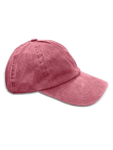 TMK Cappello da Baseball Basket Vintage Invecchiato Unisex cod.2026 (Bordeaux Vintage, 10)