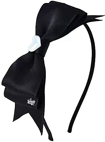 Generic Cerchietto Da Donna Fascia For Capelli Con Fiocco Semplice Estivo, Accessori For Capelli Con Fascia Antiscivolo For Capelli (Colore : Schwarz, Size : 16x17cm)