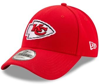 New Era 9forty Kansas City Chiefs Berretto da baseball da uomo, Colore: rosso, Taglia unica