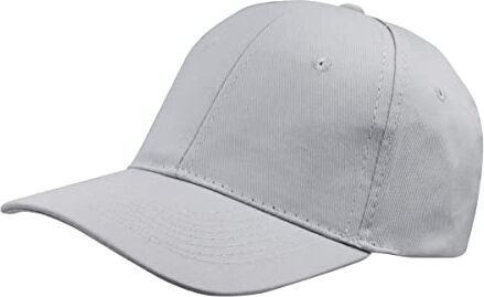 Colours & Beauty Cappello da Baseball Unisex Adulto in Cotone Grigio Chiaro Regolabile   Cappello con Visiera da Donna   Cappellino Uomo con Visiera   Cappello Estivo   Cappello Casual   Snapback