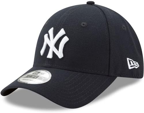 New Era ERA 9forty The League NY Yankees Cappellino da Baseball Regolabile, Navy, Taglia Unica