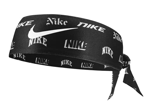 Nike Bandana unisex per adulti, modello Expl Dri-Fit Head, NY VS NY Off Noir/Avorio pallido, taglia unica