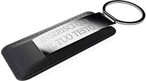 VENEZIANO Portachiavi personalizzato uomo donna portachiavi personalizzabile per auto , casa ideale per regalo , lavoro e uso quotidiano 100% Made in Italy