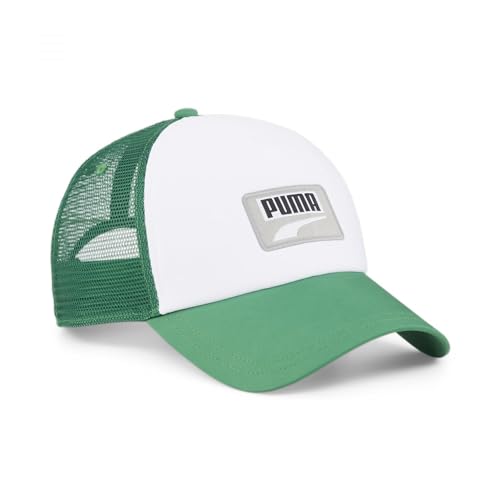 Puma Cappello Trucker, Camionista Unisex-Adulto, Archivio Verde Bianco, Taglia Unica