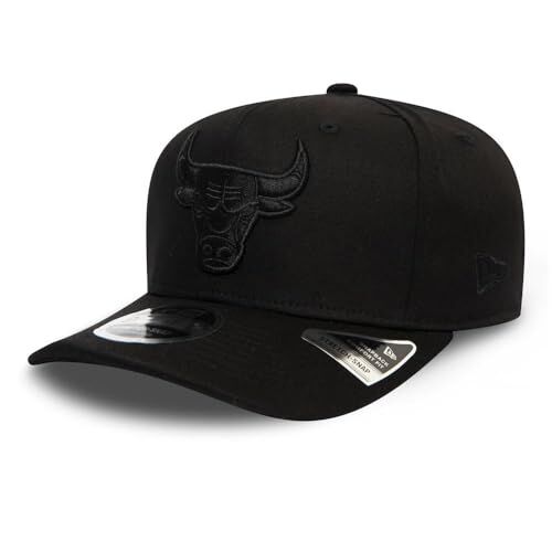 New Era Chicago Bulls NBA Tonal Nero 9Fifty Berretto Stretch Snapback Regolabile