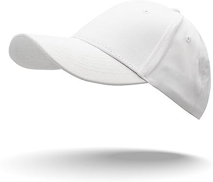 Colours & Beauty Cappello da Baseball Unisex in Cotone Bianco Regolabile   Cappello con Visiera da Donna   Cappellino Uomo con Visiera Protettiva   Cappello Estivo   Cappello Casual   Snapback