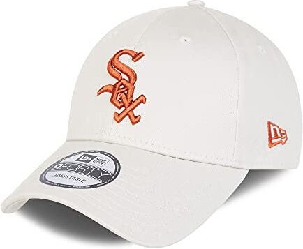 New Era Chicago White Sox MLB Fankappe Beige Teamlogo Basecap verstellbar 9Forty One-Size