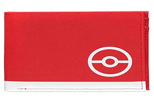 Difuzed Pokémon Pokémon Trainer Portafoglio da uomo rosso/nero/bianco poliuretano Fan-Merch, gaming,