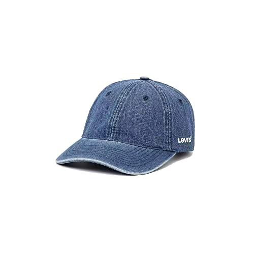 Levis Essential cap Headgear, Jeans Blu, Taglia Unica Unisex-Adulto