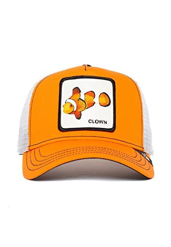 Goorin Bros. Clownfisch Orange A-Frame Adjustable Trucker Cap One-Size