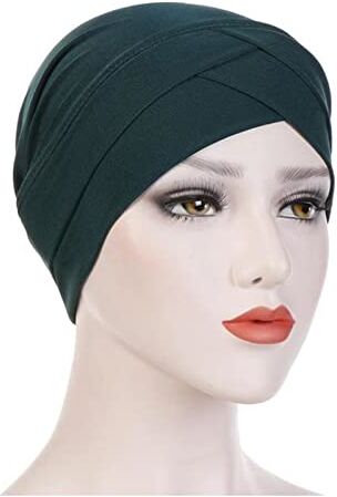 GERRIT Fascia Per Capelli Le donne in velluto cappello turbante cappello musulmano hijab cappucci femminile morbido bandana fascia hijabs testa wrap accessori for capelli Fascia Per Capelli Donna (Color : 2