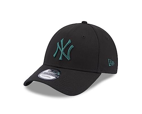 New Era York Yankees MLB League Essential Black Green 9Forty Adjustable cap One-Size
