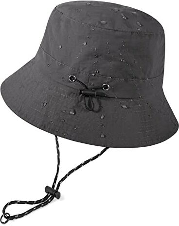 Voqeen Cappello da Pescatore Uomo Donna Anti UV Estivo Outdoor Traspirante e Impermeabile Unisex Pieghevole Cappello da Sole per Pesca Campeggio Giardinaggio Trekking