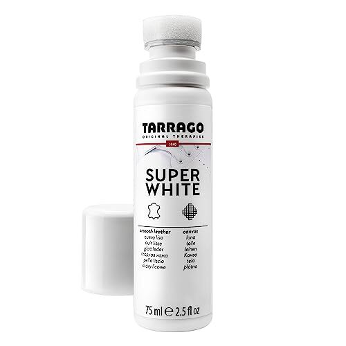 Tarrago Super White 75 ml   Sbiancante Super Bianco   Pelle, pelle sintetica e tela   Sneakers e Scarpe in Pelle 75 ml