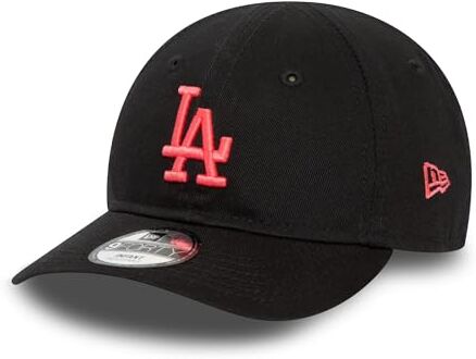 New Era Los Angeles Dodgers Berretto per Neonati Cappellino Cappello Bambino Logo della Squadra MLB LA Nero Rosa