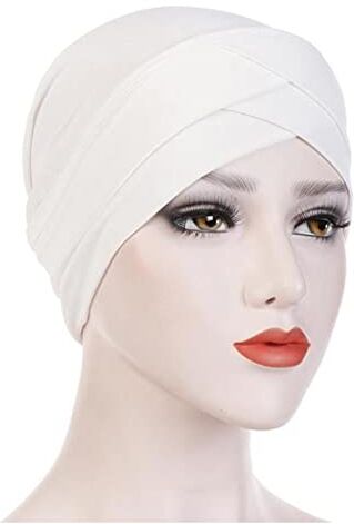 GERRIT Fascia Per Capelli Le donne in velluto cappello turbante cappello musulmano hijab cappucci femminile morbido bandana fascia hijabs testa wrap accessori for capelli Fascia Per Capelli Donna (Color : 1