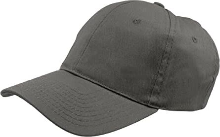 Colours & Beauty Cappello da Baseball Unisex Adulto in Cotone Grigio Regolabile   Cappello con Visiera da Donna   Cappellino Uomo con Visiera   Cappello Estivo   Cappello Casual   Snapback