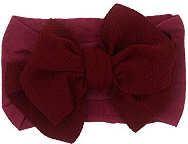 YWSTYllelty Fascia Elastica Capelli Donna Ragazze Stretch Hairband Toddler Infant Bowknot Headband 1pc Headwear Baby Accessory Cerchietto CarNeravale