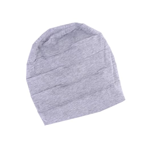 FRCOLOR Grigio 1 Pc Cuffia Per Dormire Morbido Berretto Da Notte Berretti Da Notte Per Le Donne Ai Cappello Da Notte Donna Leggero Tappo Di Copertura Cosmequic