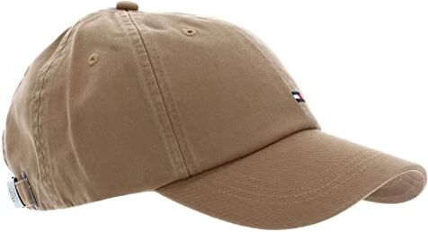 Tommy Hilfiger Cappellino Uomo TH Flag Soft Cappellino da Baseball, Marrone (Countryside Khaki), Taglia Unica