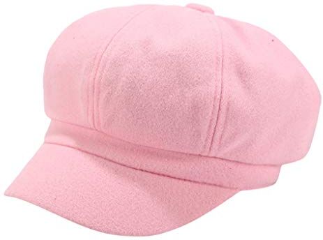 Generic Cappellino alla moda da uomo Patch da donna Hip-hop Coppia abbinata Easy Hat e Baseball Berretti da baseball in pelle Cappellini da baseball da uomo (03B-Rosa, taglia unica)