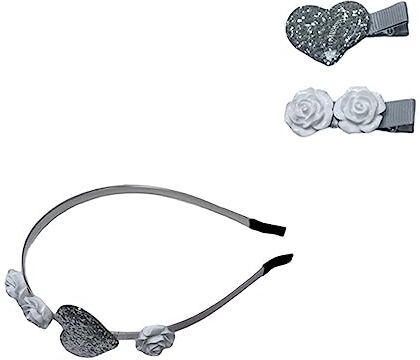 FOLODA Dolce Hairband Antiscivolo Fermagli per Capelli Per Bambini Punk Paillettes Stella Forcine Per Capelli E Elastico Hairband Stella Fasce Per Le Donne Stella Fascia Per Bambini