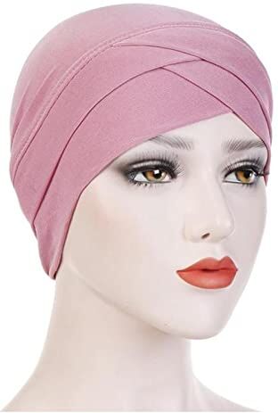 PiurUf Fascia Per Capelli Le donne in velluto cappello turbante cappello musulmano hijab cappucci femminile morbido bandana fascia hijabs testa wrap accessori for capelli Fascia Per Capelli Donna (Size : 24