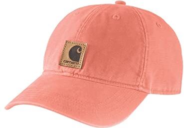 Carhartt Berretto da Baseball in Cotone Canvas Uomo, Rosa (Ibisco), Taglia unica