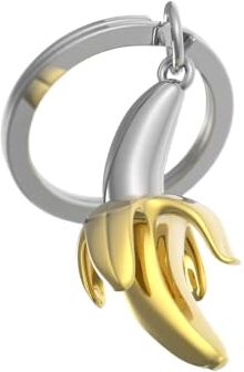 O meta[l]morphose METALMORFOSE  Portachiavi a banana, Argento, Oro, taglia unica