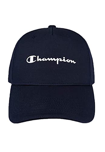 Champion Lifestyle Caps- Cappellino da Baseball, Blu Marino (BS501), Taglia Unica Unisex-Adulto