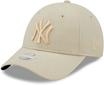 New Era MLB cap Diamond Era Yankees Beige Baseball Fanaccessoire Frauen NY Logo One-Size