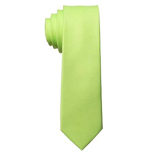 MASADA Cravatta Uomo accuratamente realizzata e rifinita a mano 6 cm di larghezza Verde pistacho