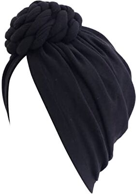 MKIUHNJ Donne turbante fascia donna bandana cappello cappello capelli sciarpa turbante bandana turbante cappelli copricapo fascia in lana