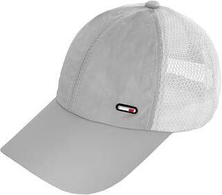 TMK Cappello da Baseball Basket Vintage Invecchiato Unisex cod.2026 (1, Grigio Rete)