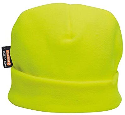 Portwest Fleece Hat Thinsulate Lined HA10 – Berretto rivestito, talla unica, giallo