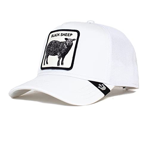 Goorin Bros. Black Sheep-Core White Adjustable Trucker cap