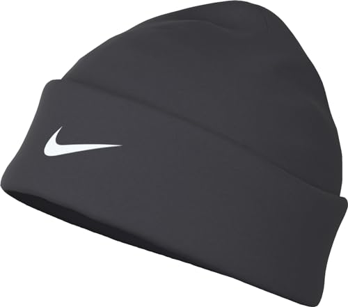 Nike U Nk DF Peak Beanie Sc P Tm Cappello, Antracite/Bianco, Taglia Unica Unisex-Adulto