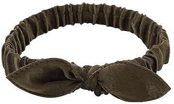 ERICAT Fasce for capelli morbide e solide in pelle scamosciata da donna Fasce for capelli elastiche con nodo incrociato vintage Fasce for capelli for ragazze Accessori for capelli (Color : 2242-11, Size :