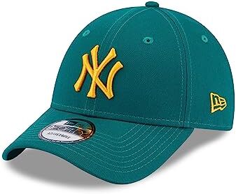 New Era York Yankees MLB League Essential Green 9Forty Adjustable cap One-Size