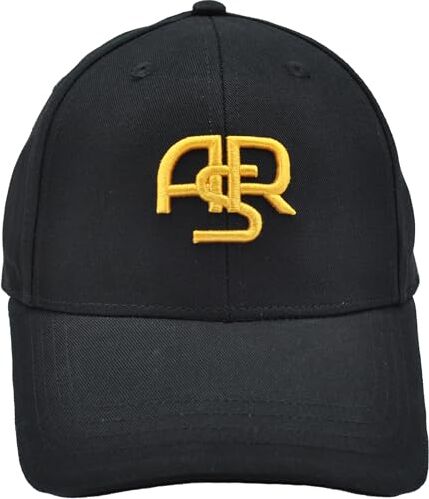 AS Roma Baseball cap MONOGRAMMA ASR Nero