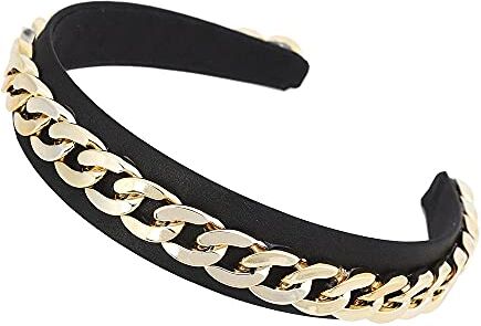 HHRHLKNH Accessori Per Capelli Catene D'Oro Catene Capel Bands Hoop Per Le Donne Fascia Fascia Hairband Girls Accessori Per Capelli Elegante Elegante Ornamento Per Capelli Chic-A15