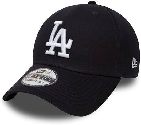 New Era MLB Basic LA Dodgers 39Thirty Stretch Back Cappello da baseball Uomo, Medium (Taglia produttore: Small/Medium)