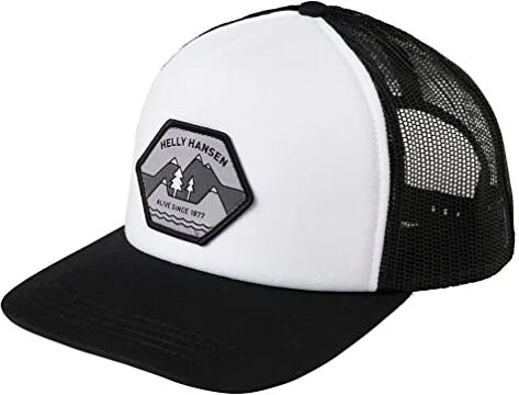 Helly Hansen HH Flatbrim Trucker cap Cappellino, Bianco, Taglia Unica Uomo