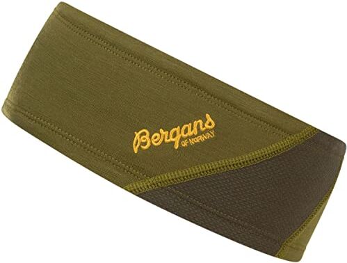 Bergans Fascia frontale Cecilie V2 Light Wool, trail green-dark olive green, CM 56