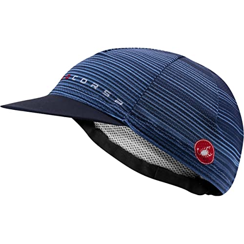 CASTELLI Rosso Corsa cap Belgian Blue Berretto Uni