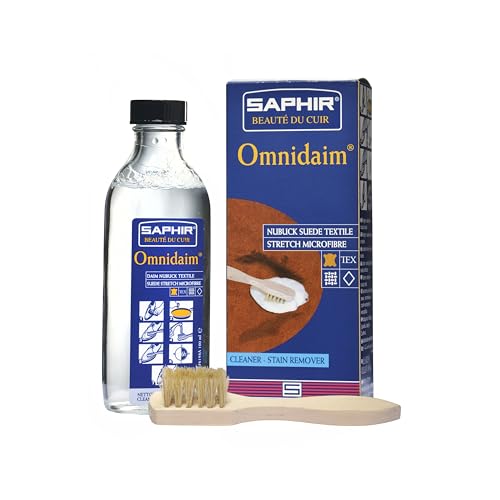 SAPHIR Omnidiam Daim Nubuck, detergente trasparente, 100 ml