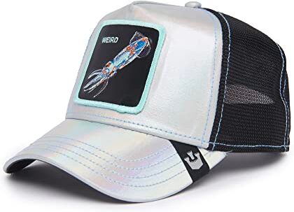 Goorin Bros. Cappello Trucker Unisex della Collezione Deep Sea di The Farm, Argento (Go Way out There), Taglia Unica