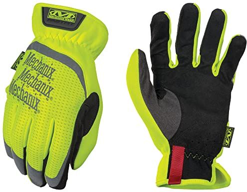 Mechanix Wear Fastfit Guanti, Giallo Fluorescente, X-Large