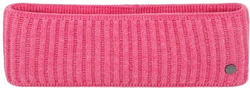 LIERYS Fascia copriorecchie Ferri di  per Lui e per Lei (larghezza: 8,5 cm) Made in Germany In maglia a coste con lana vergine Fascia per capelli autunno/inverno pink Taglia unica