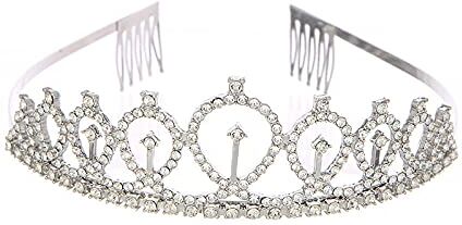 HHRHLKNH Fascia Capelli Birthday Crown Tracolla Set Set Gold Poldery Belt Birthday Girl Girl Queen Belt Etichetta Etichetta Forniture Per Cinghia-Corona D'Argento